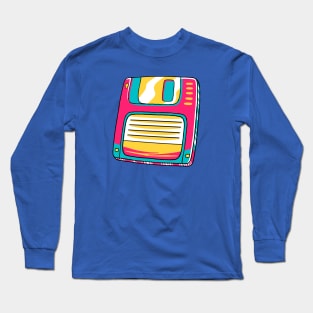 Floppy Disk Long Sleeve T-Shirt